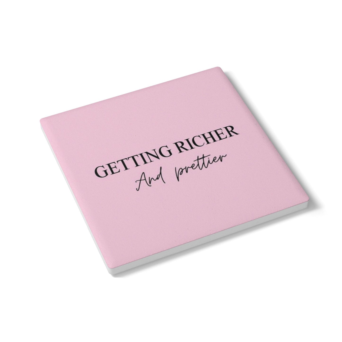 Getting Richer & Prettier Ceramic Coaster