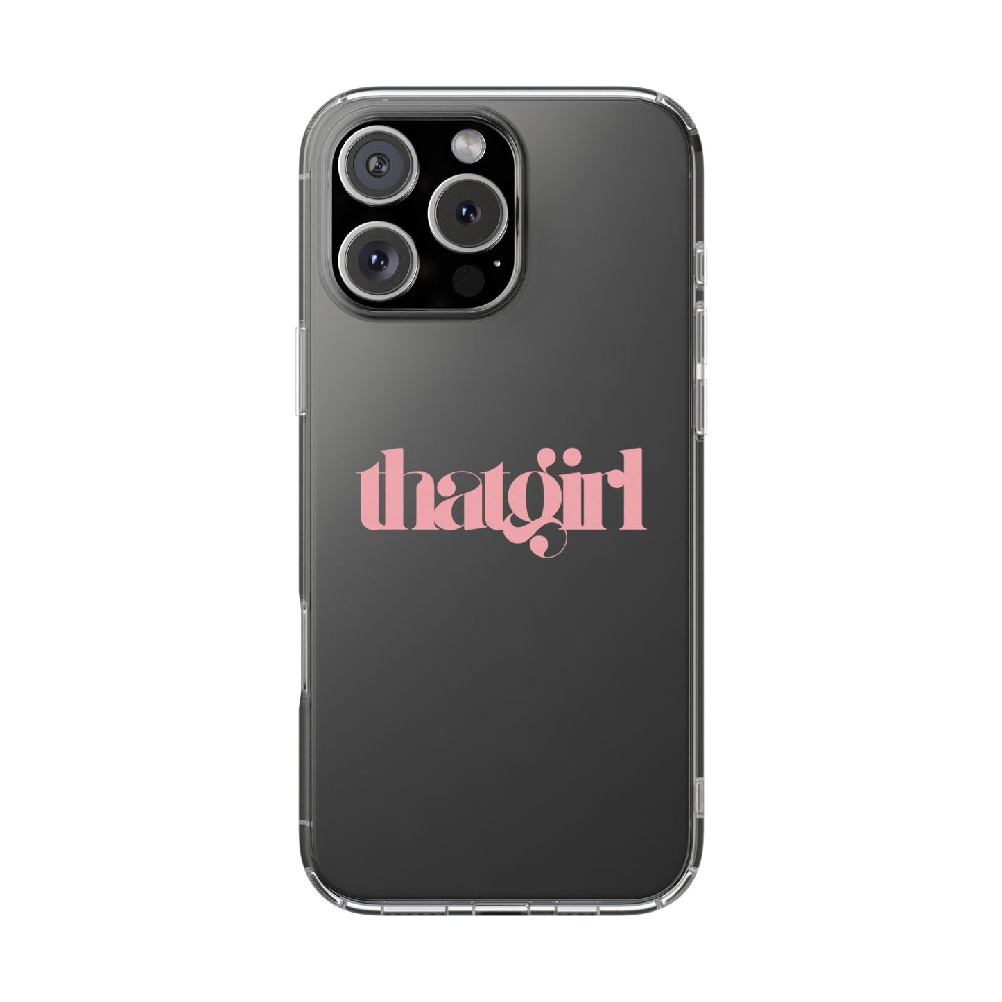 That Girl Clear Phone Case