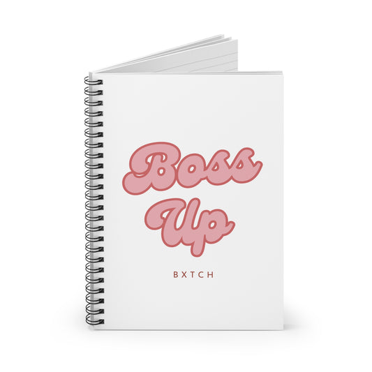 Boss Up Spiral Notebook + Journal