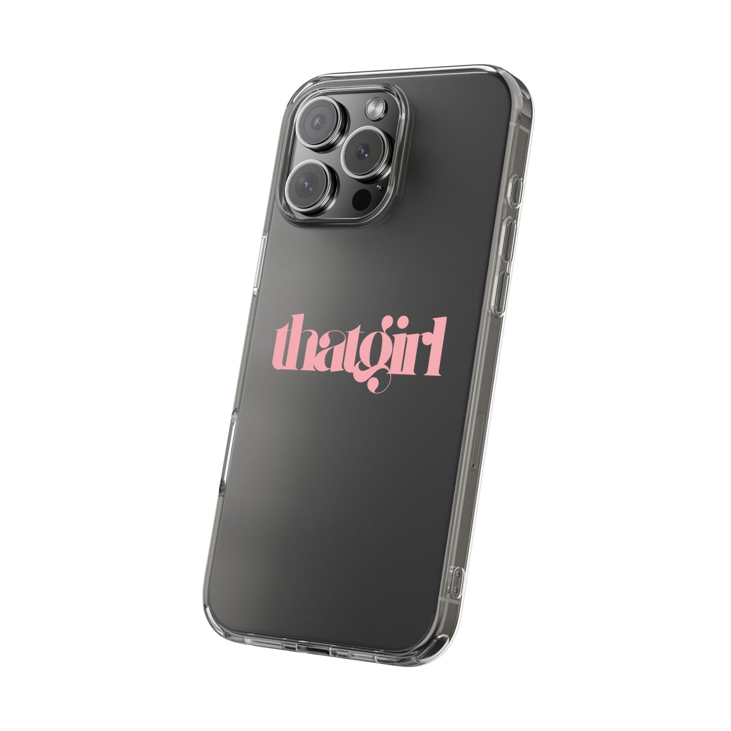 That Girl Clear Phone Case