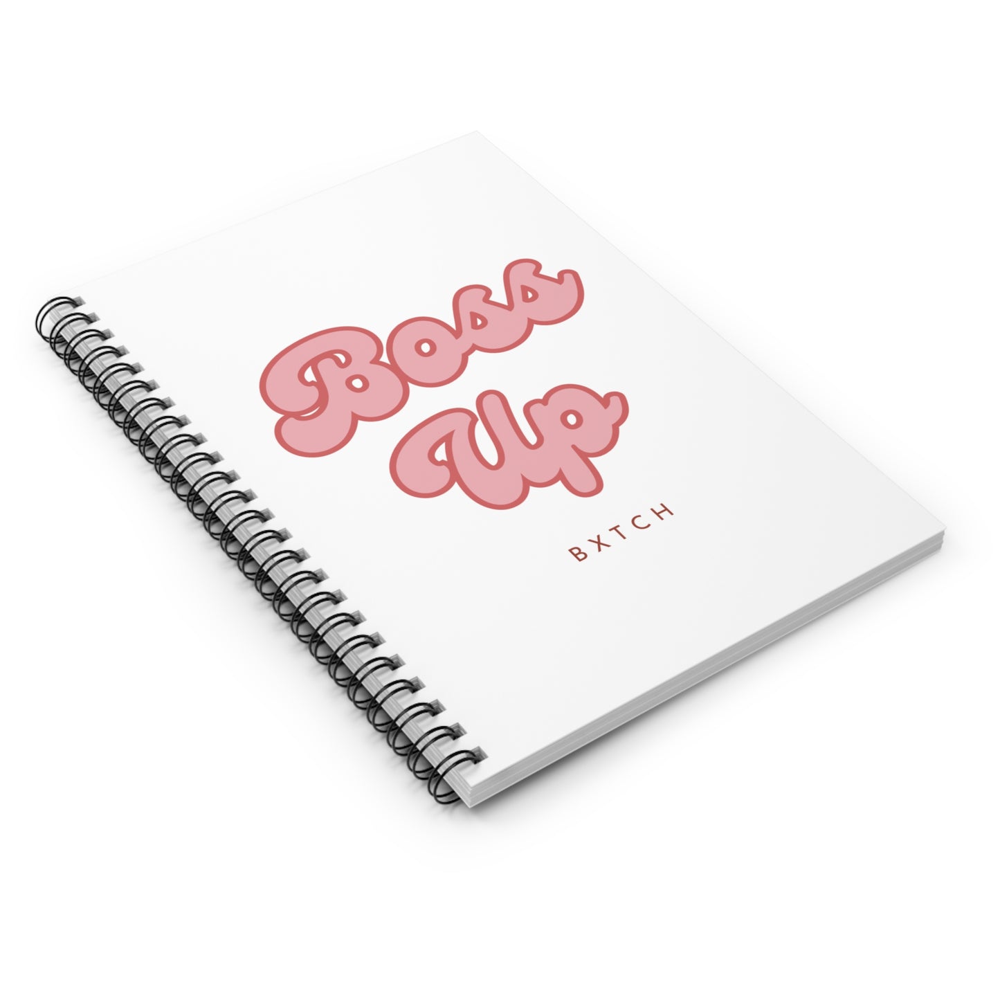 Boss Up Spiral Notebook + Journal