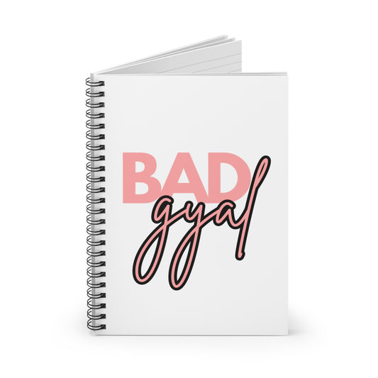 Bad Gyal Spiral Notebook + Journal
