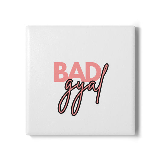 Boss Up Ceramic Coaster