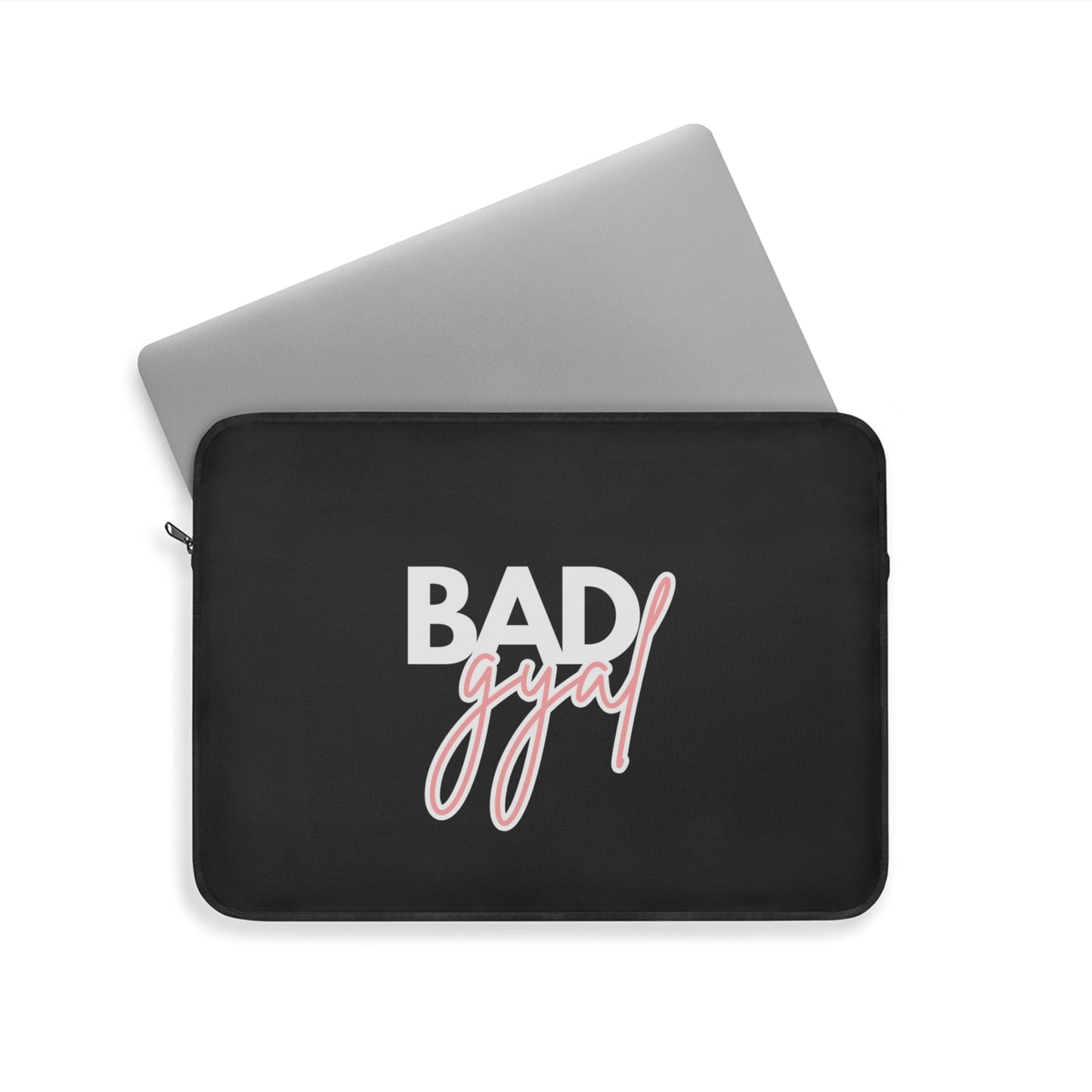 Black Bad Gyal Laptop + iPad Sleeve