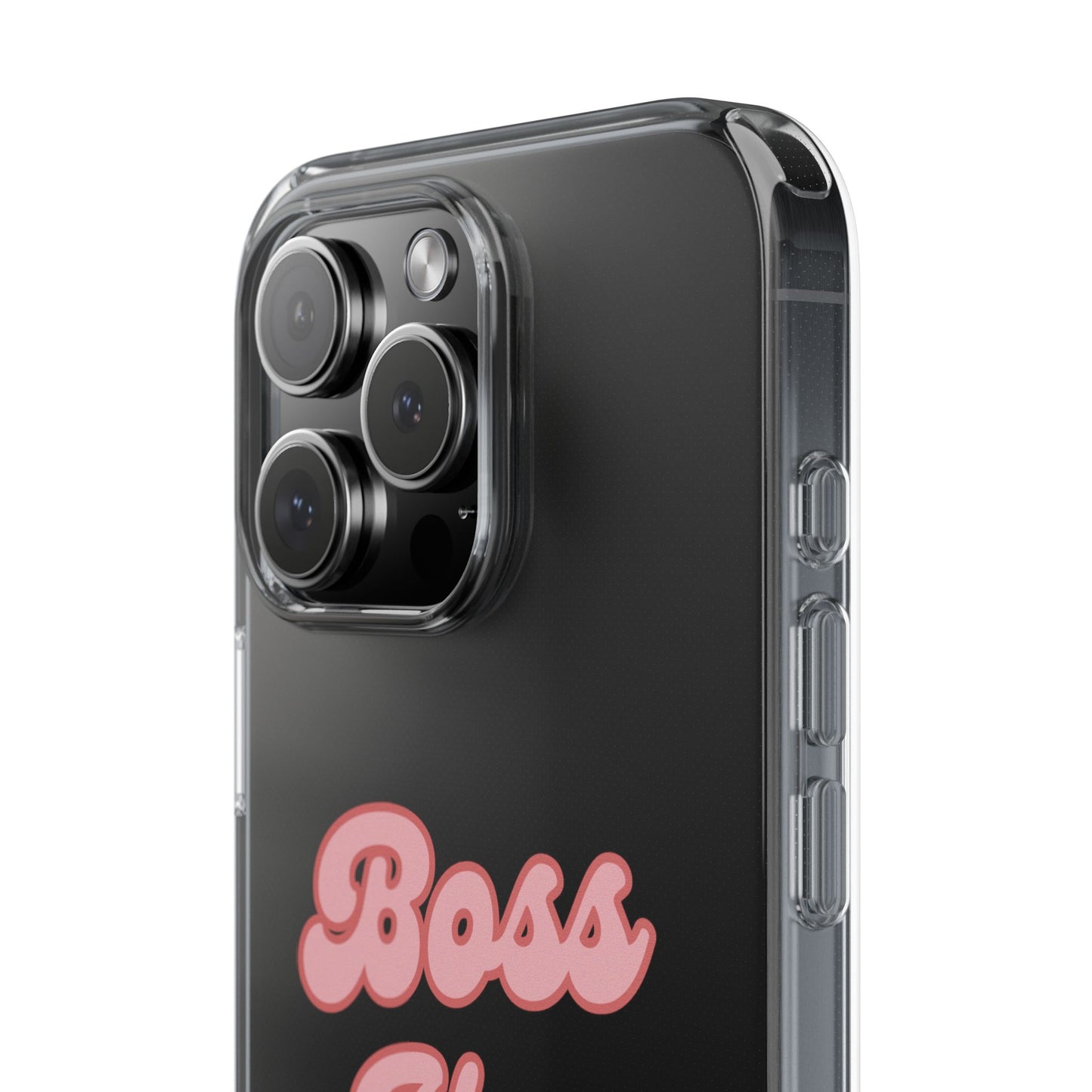 Boss Up Clear Phone Case