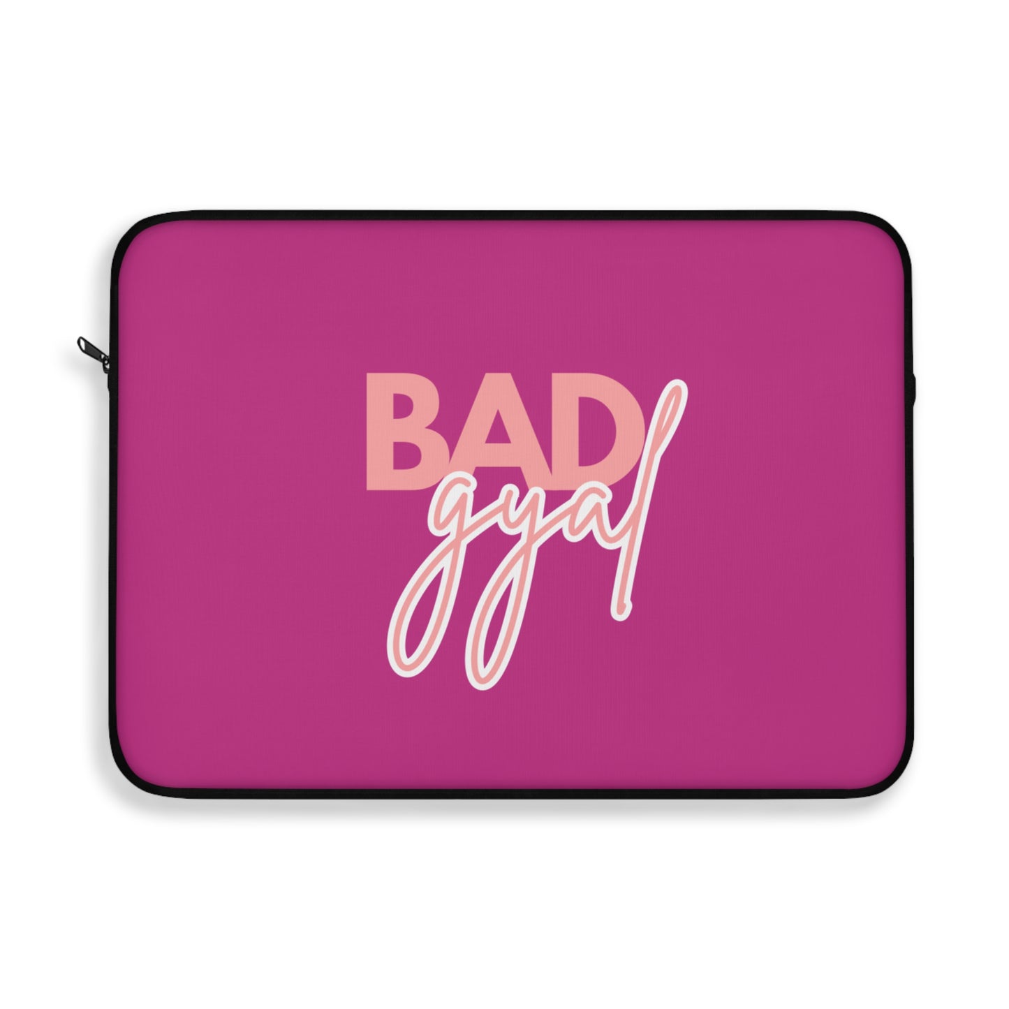 Pink Bad Gyal Laptop + iPad Sleeve