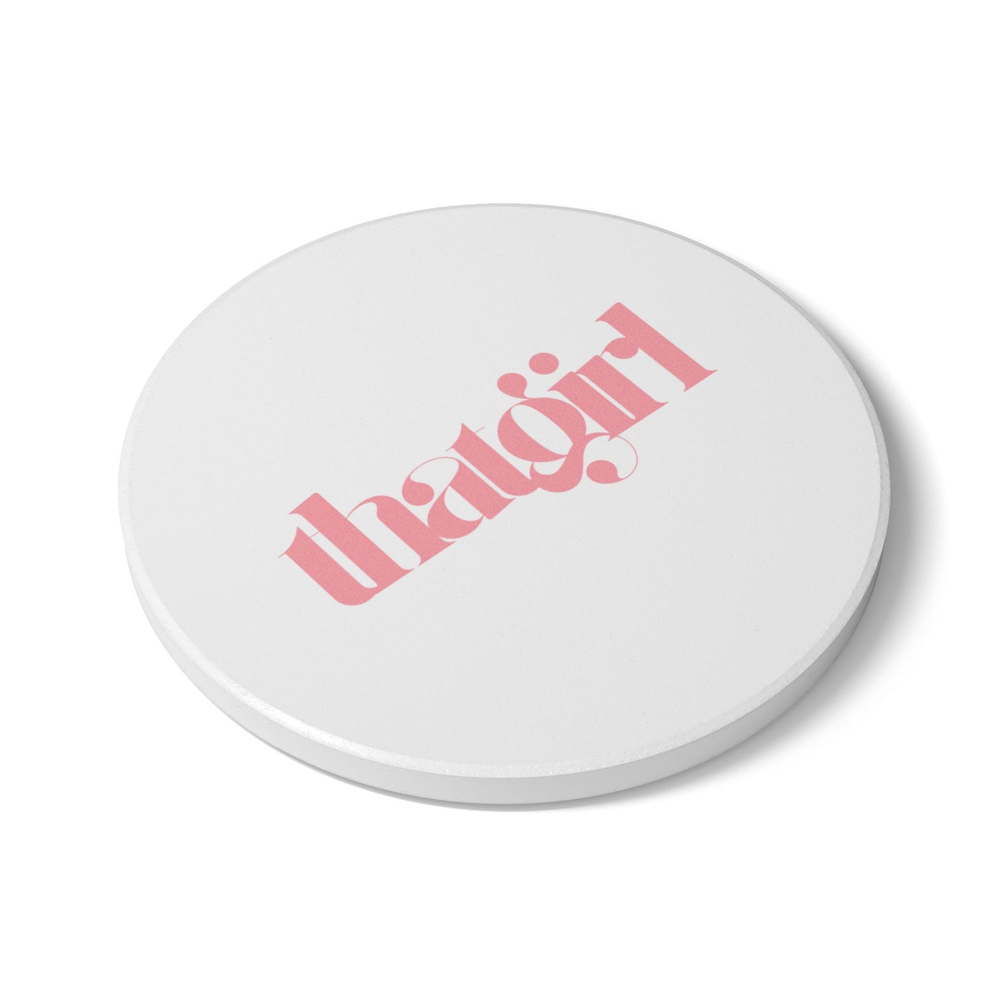 That Girl Ceramic Coaster