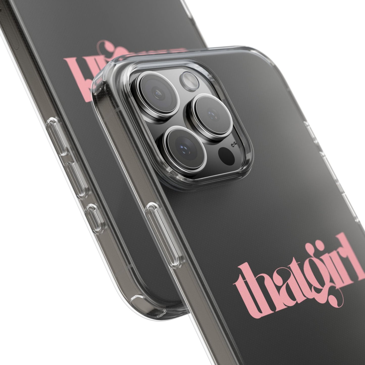 That Girl Clear Phone Case
