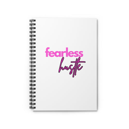 Fearless Hustle Spiral Notebook + Journal