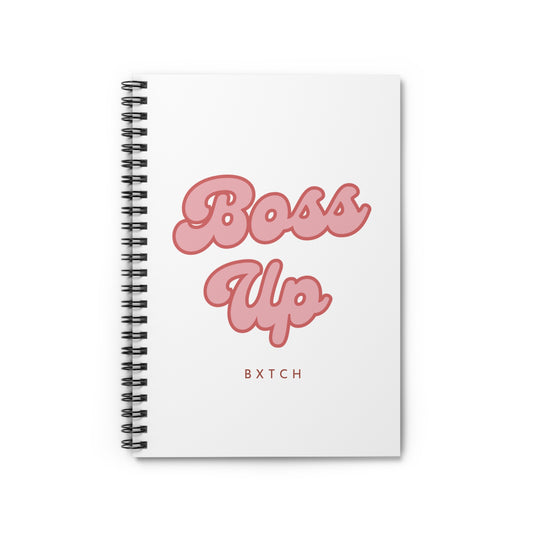 Boss Up Spiral Notebook + Journal