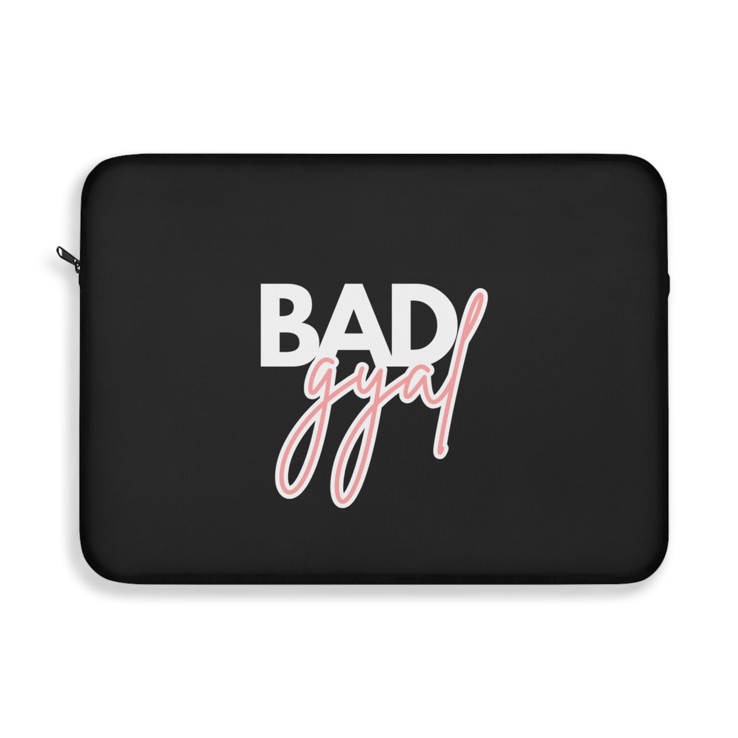 Black Bad Gyal Laptop + iPad Sleeve