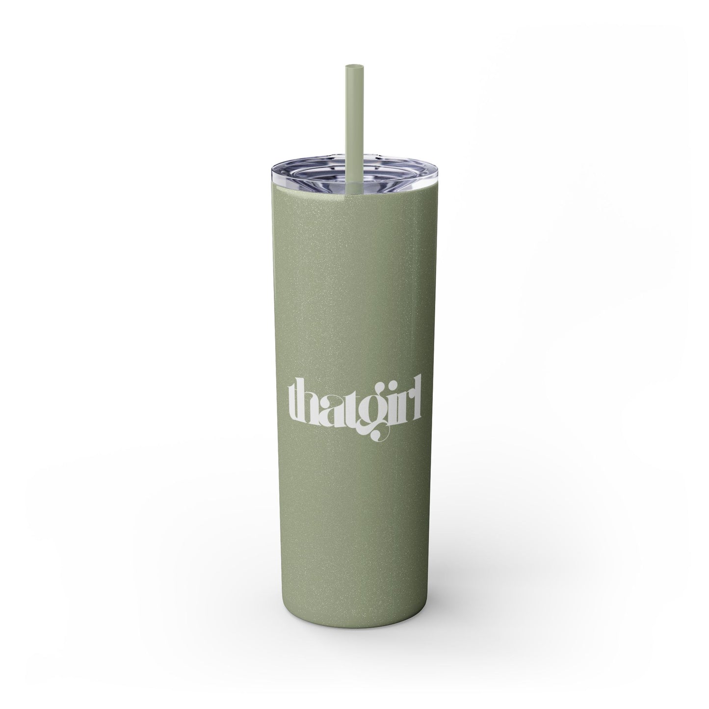 That Girl Skinny Tumbler (White Font)