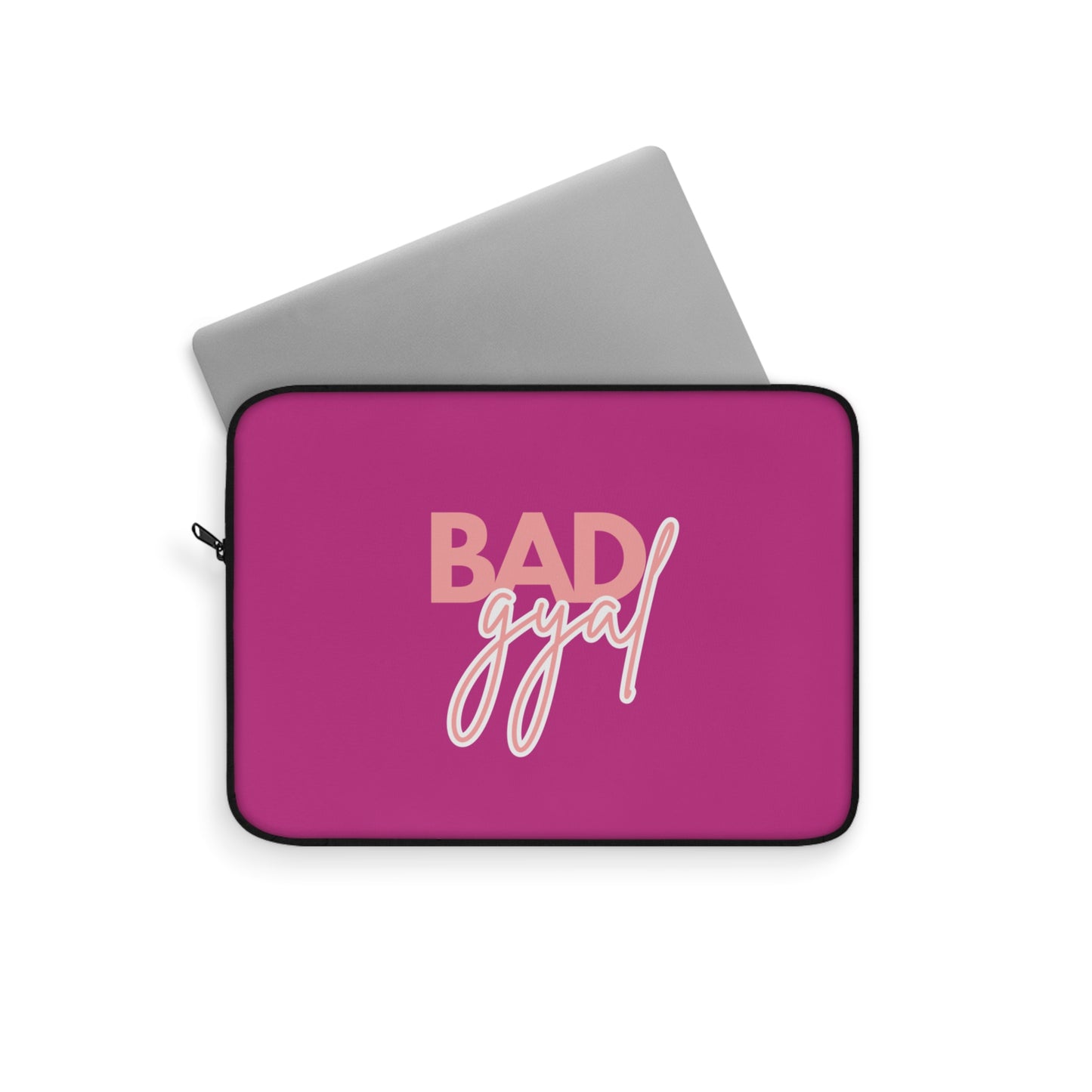 Pink Bad Gyal Laptop + iPad Sleeve