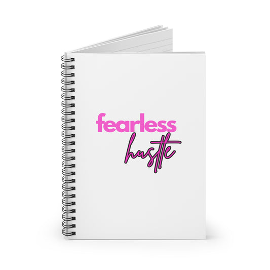Fearless Hustle Spiral Notebook + Journal