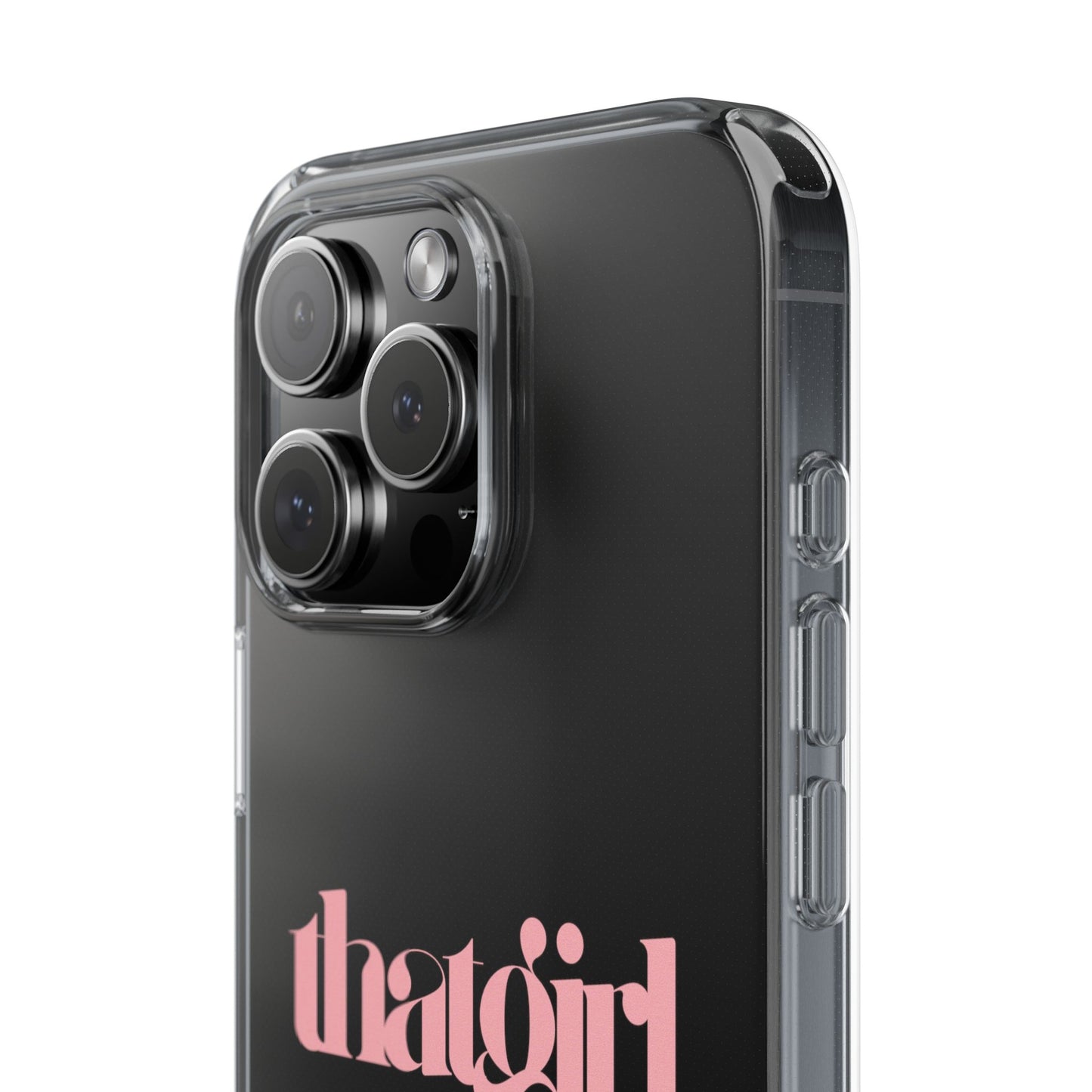 That Girl Clear Phone Case