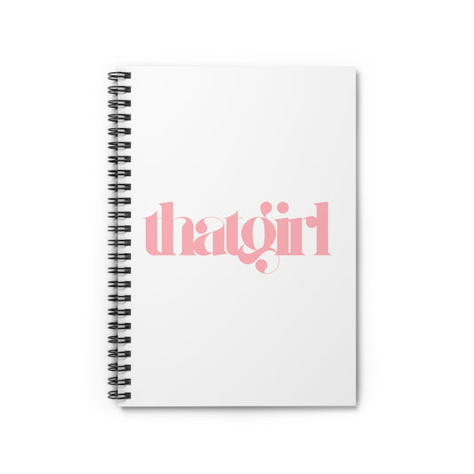 That Girl Spiral Notebook + Journal