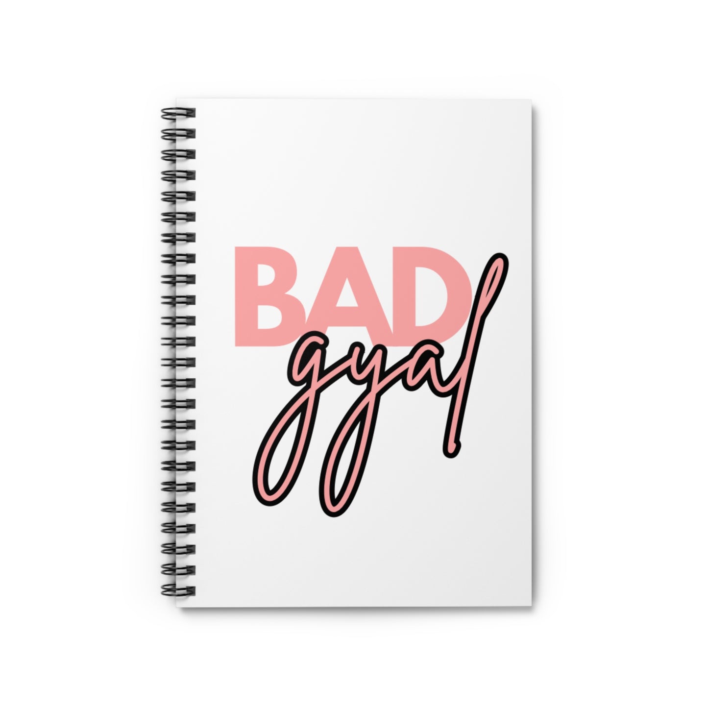 Bad Gyal Spiral Notebook + Journal