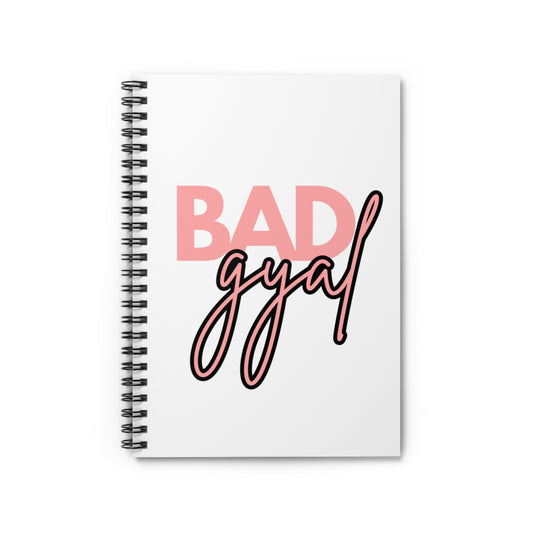 Bad Gyal Spiral Notebook + Journal