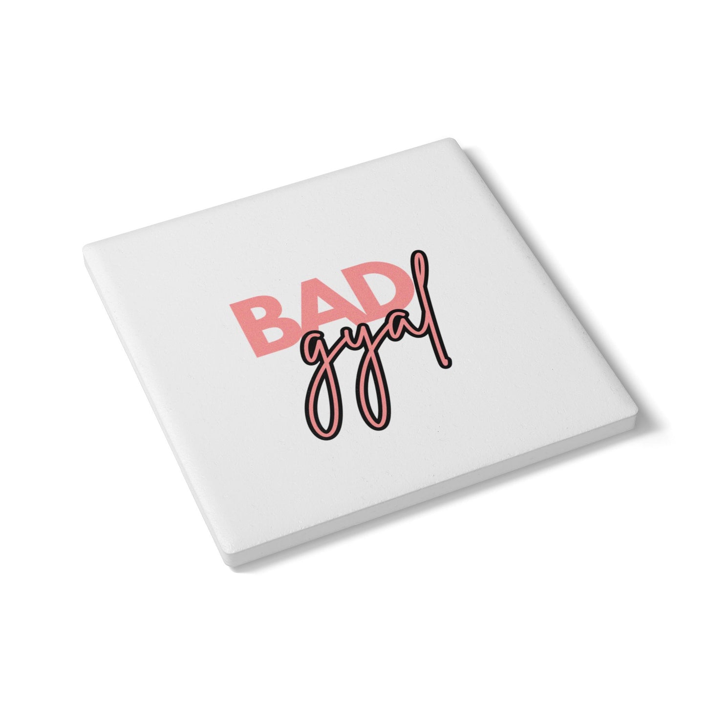Boss Up Ceramic Coaster