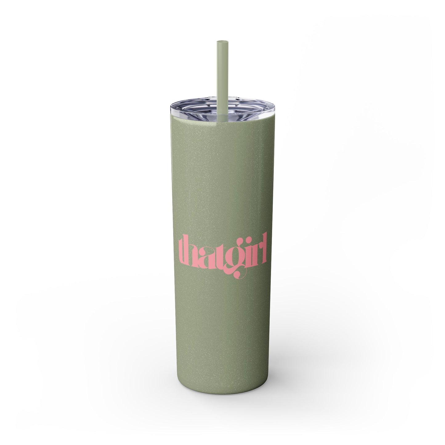 That Girl Skinny Tumbler (Pink Font)
