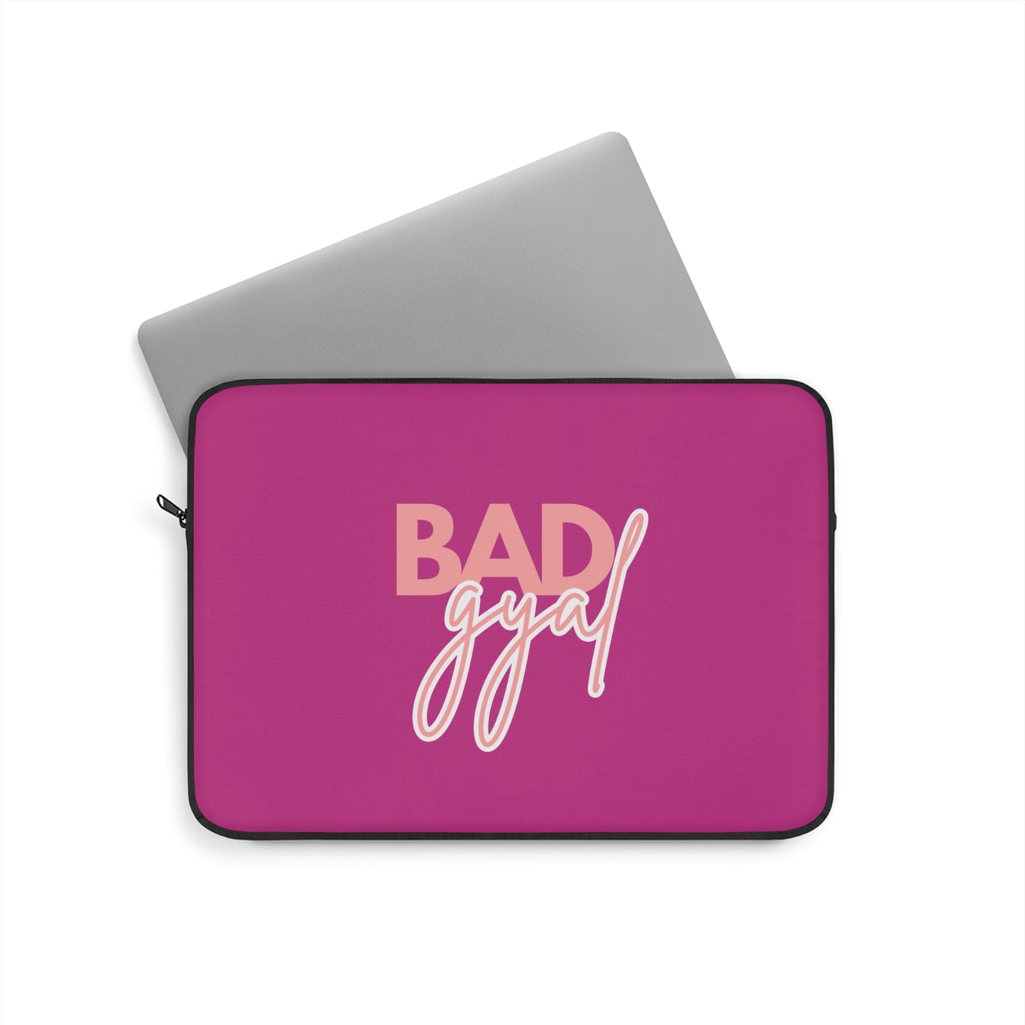Pink Bad Gyal Laptop + iPad Sleeve