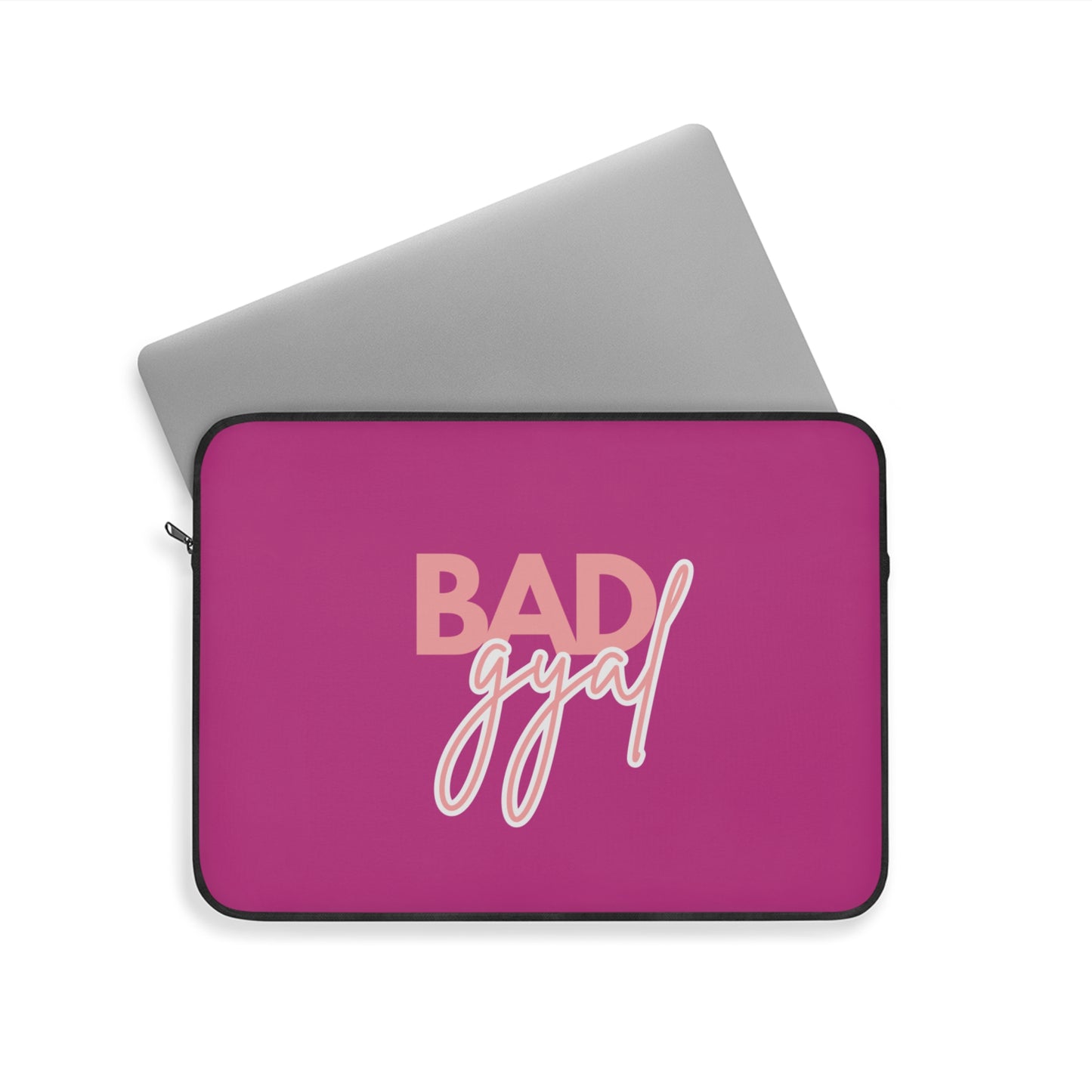 Pink Bad Gyal Laptop + iPad Sleeve