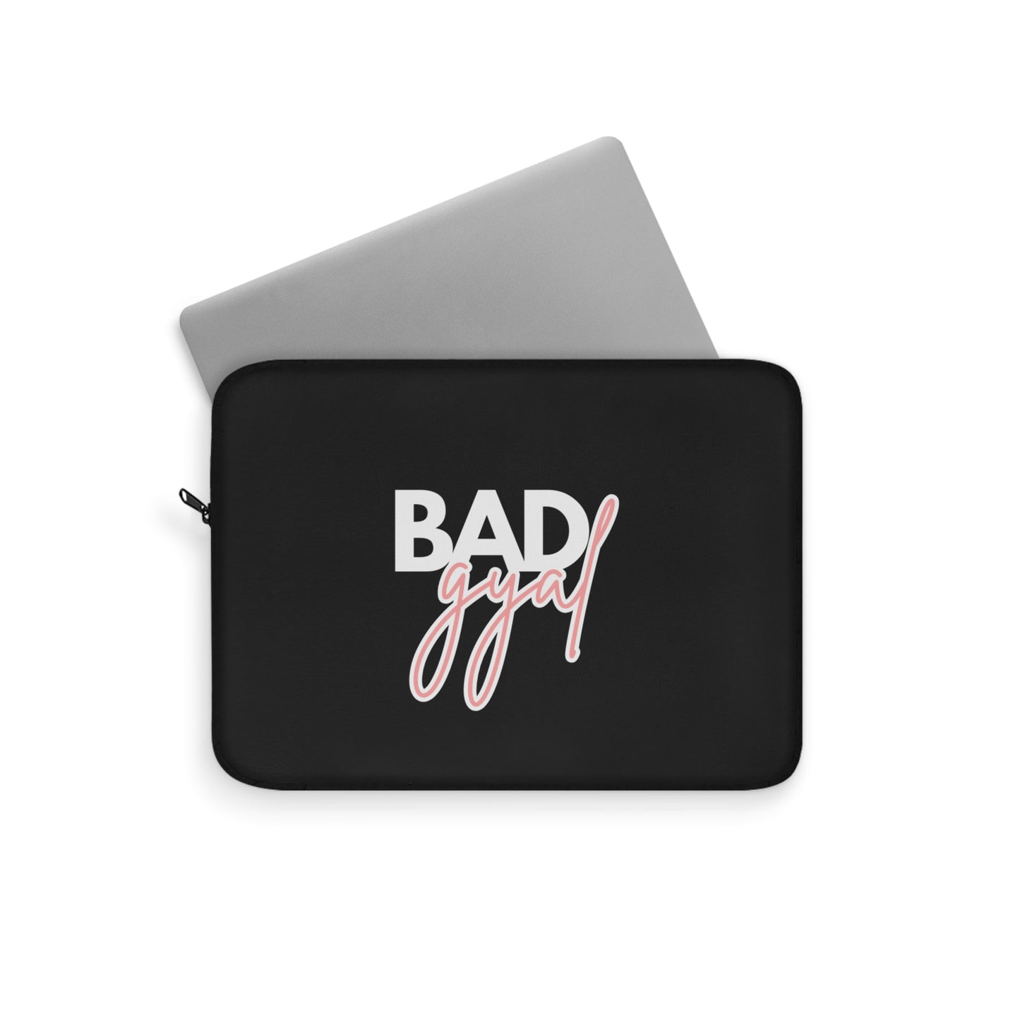 Black Bad Gyal Laptop + iPad Sleeve