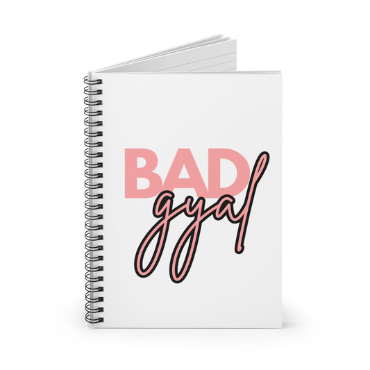 Bad Gyal Spiral Notebook + Journal