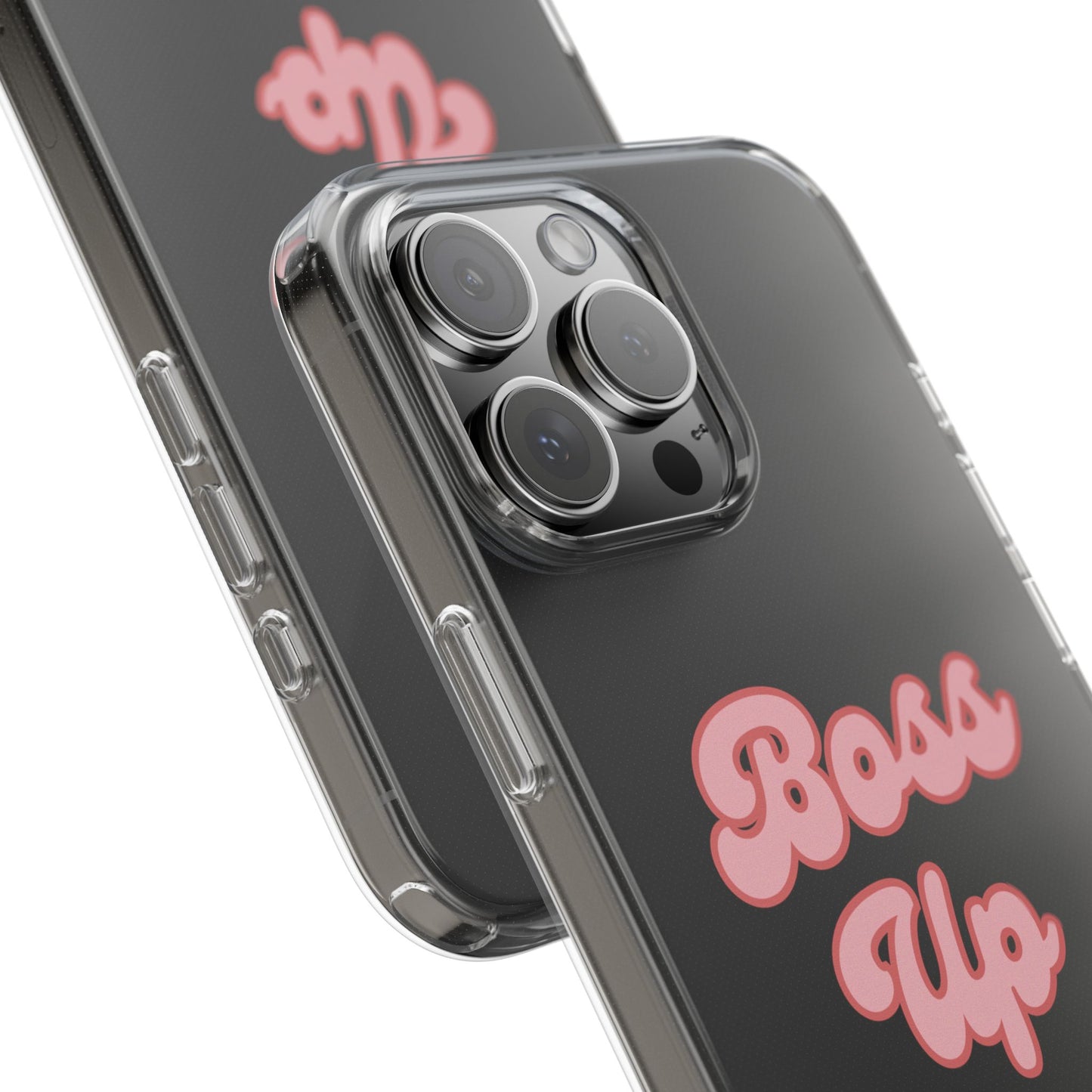 Boss Up Clear Phone Case