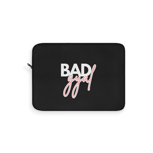 Black Bad Gyal Laptop + iPad Sleeve