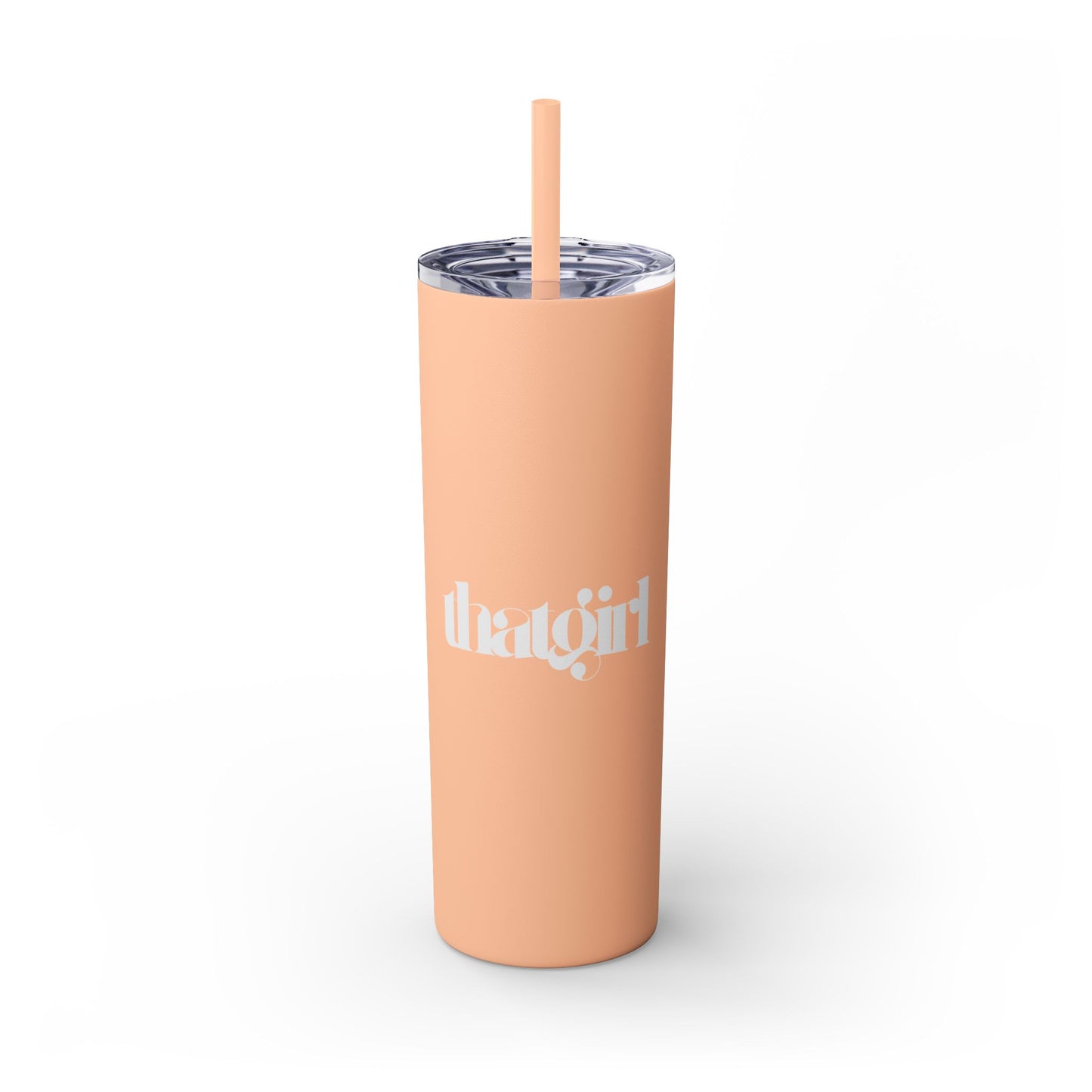 That Girl Skinny Tumbler (White Font)